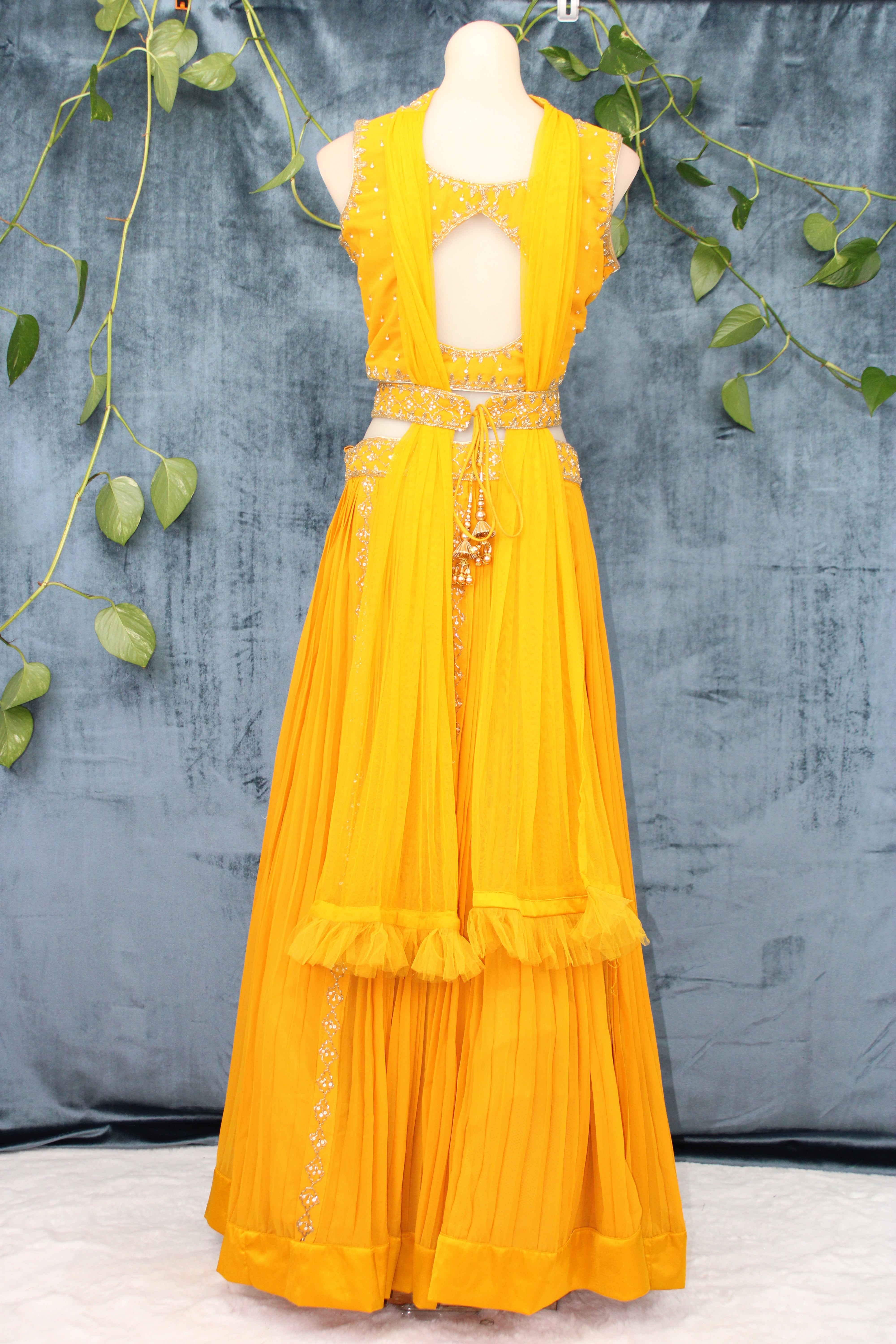 Pita - Georgette Fabric Lehenga