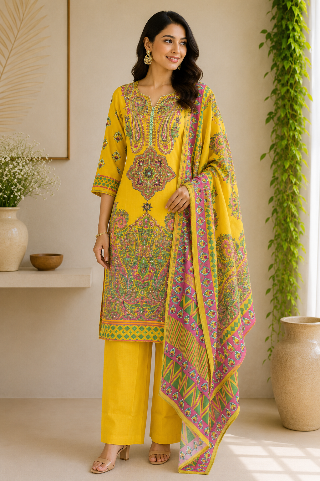 Poonu - Straight Suit