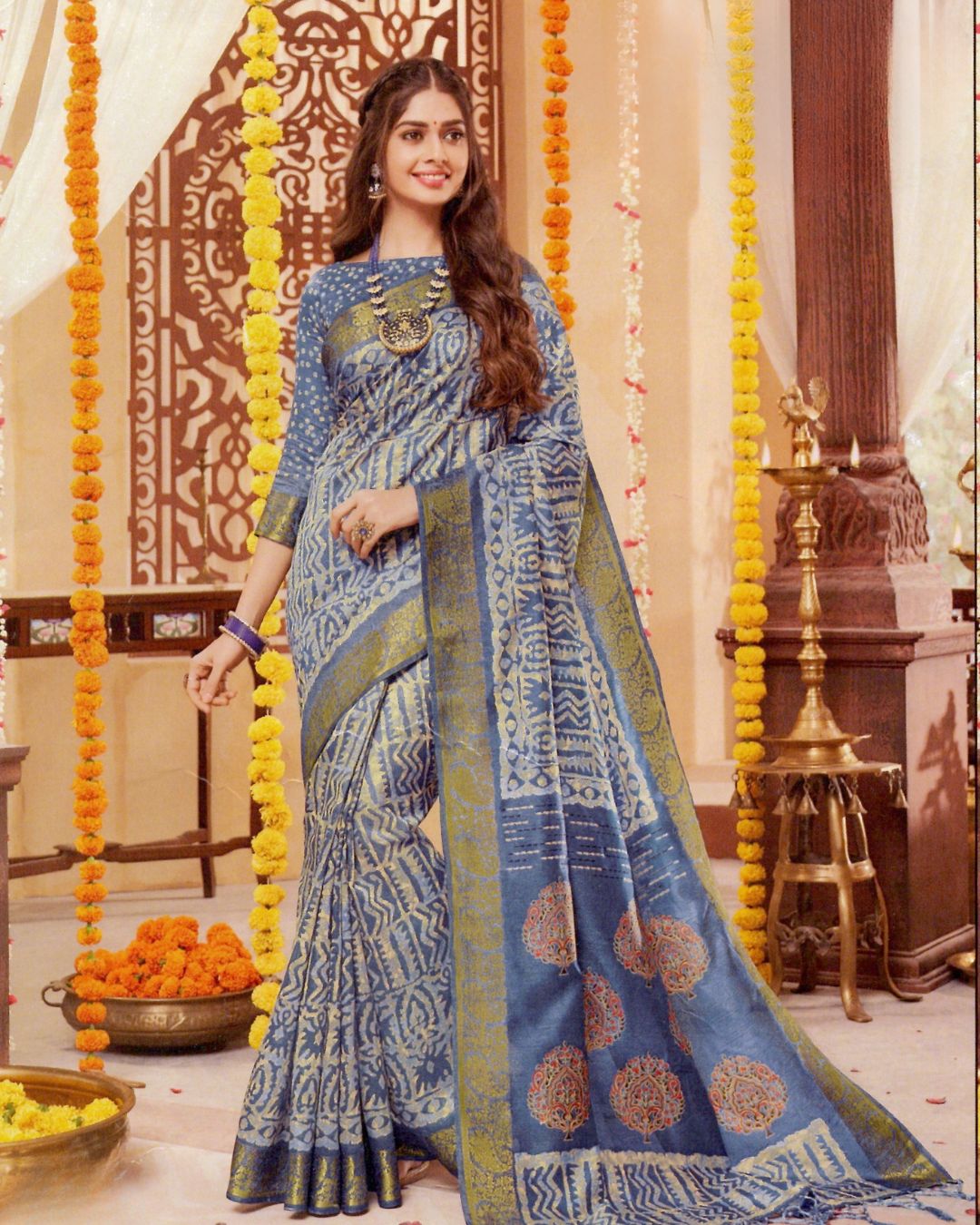 Ragini - Printed Saree