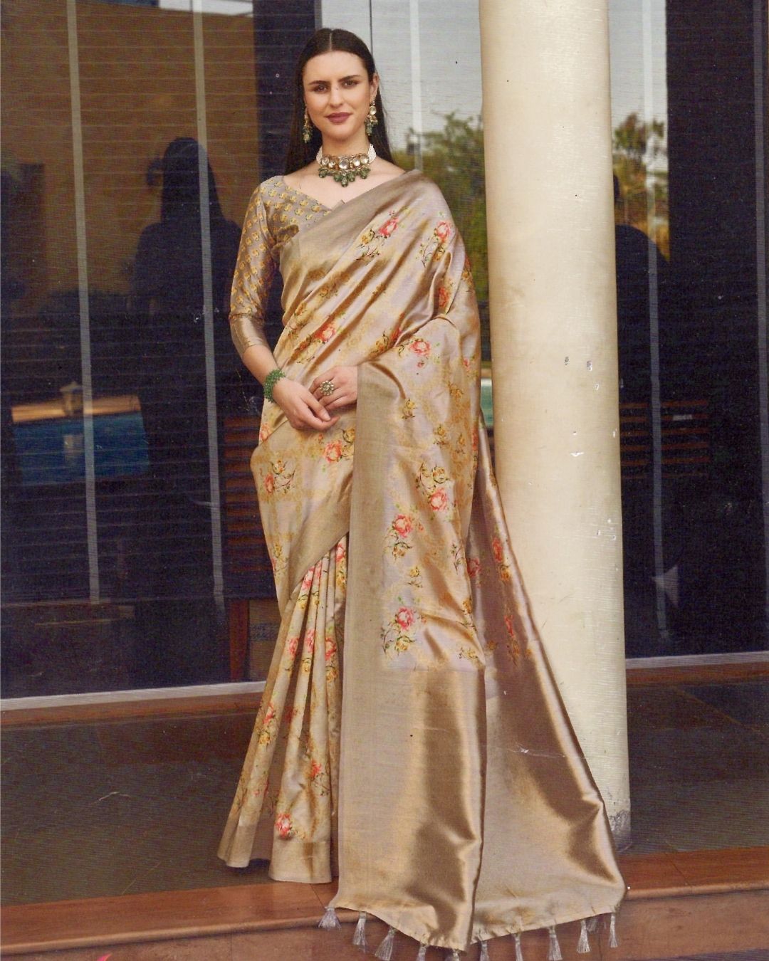 Rano - Printed Saree