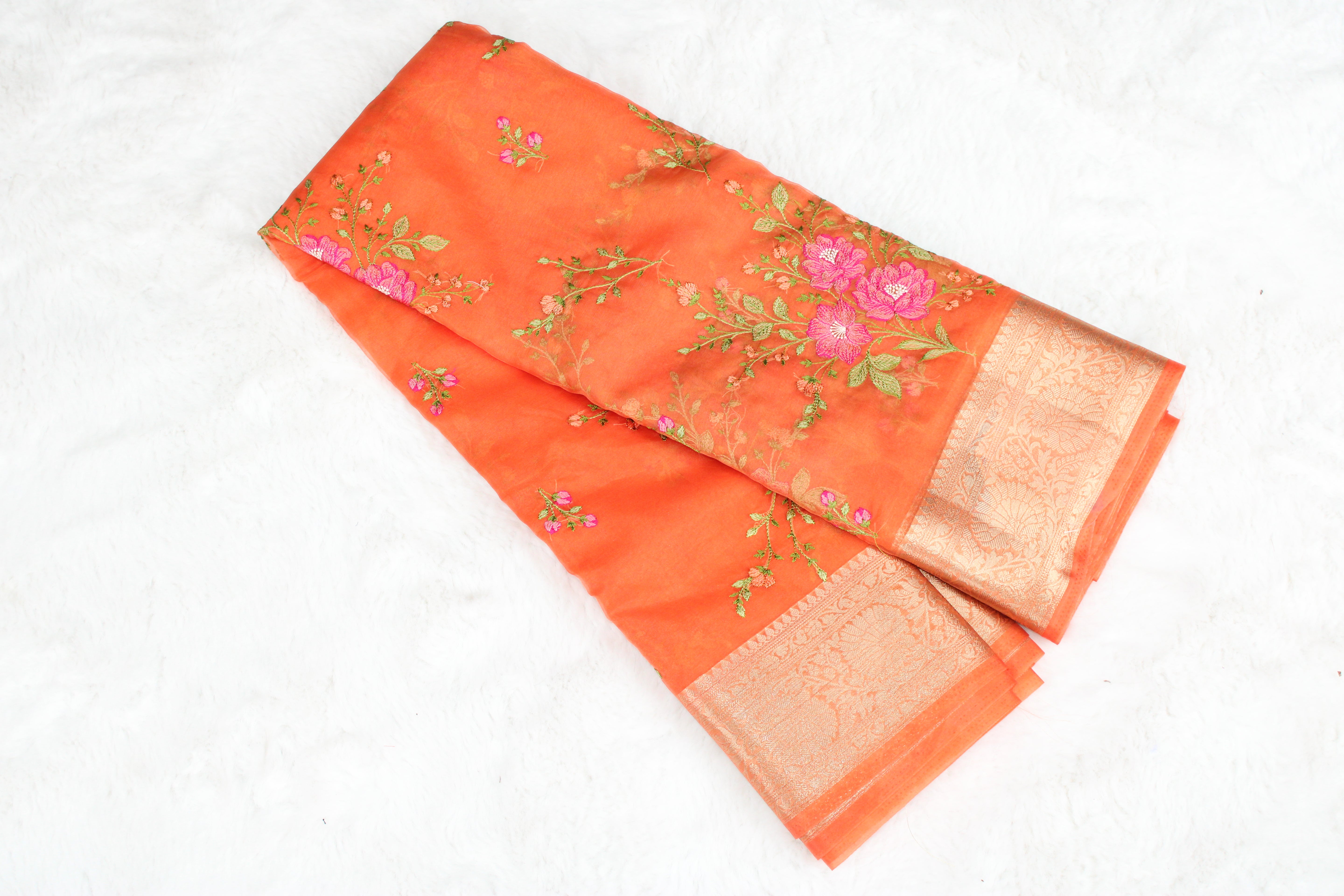 Rashmi - Embroidered Saree
