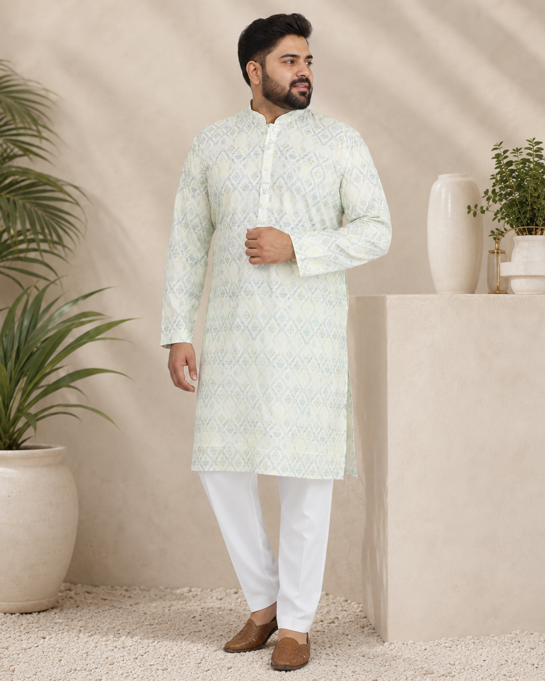 Rohit - Cotton Kurta Set