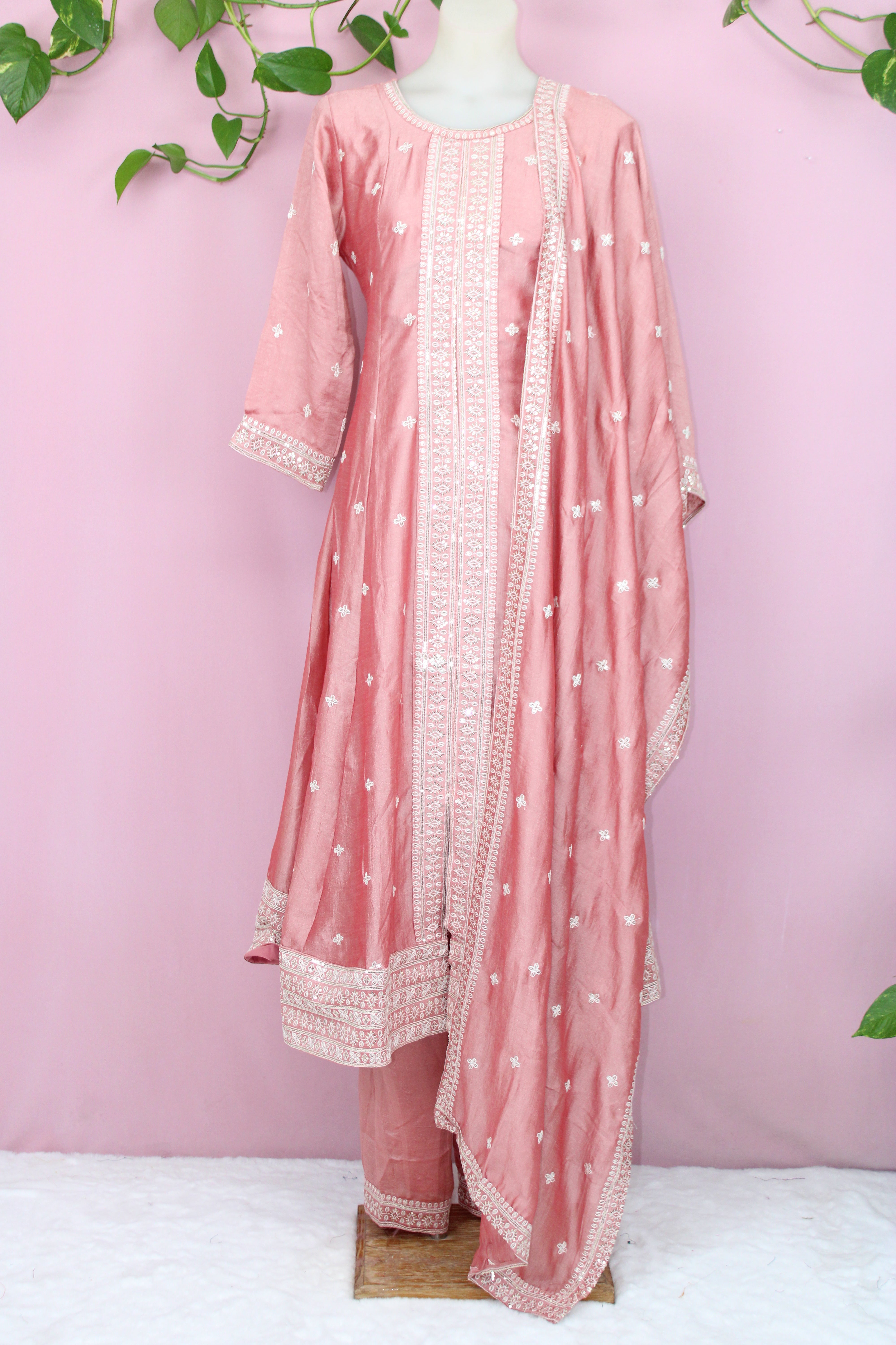 Romika - Vichitra Embroidered Anarkali Suit