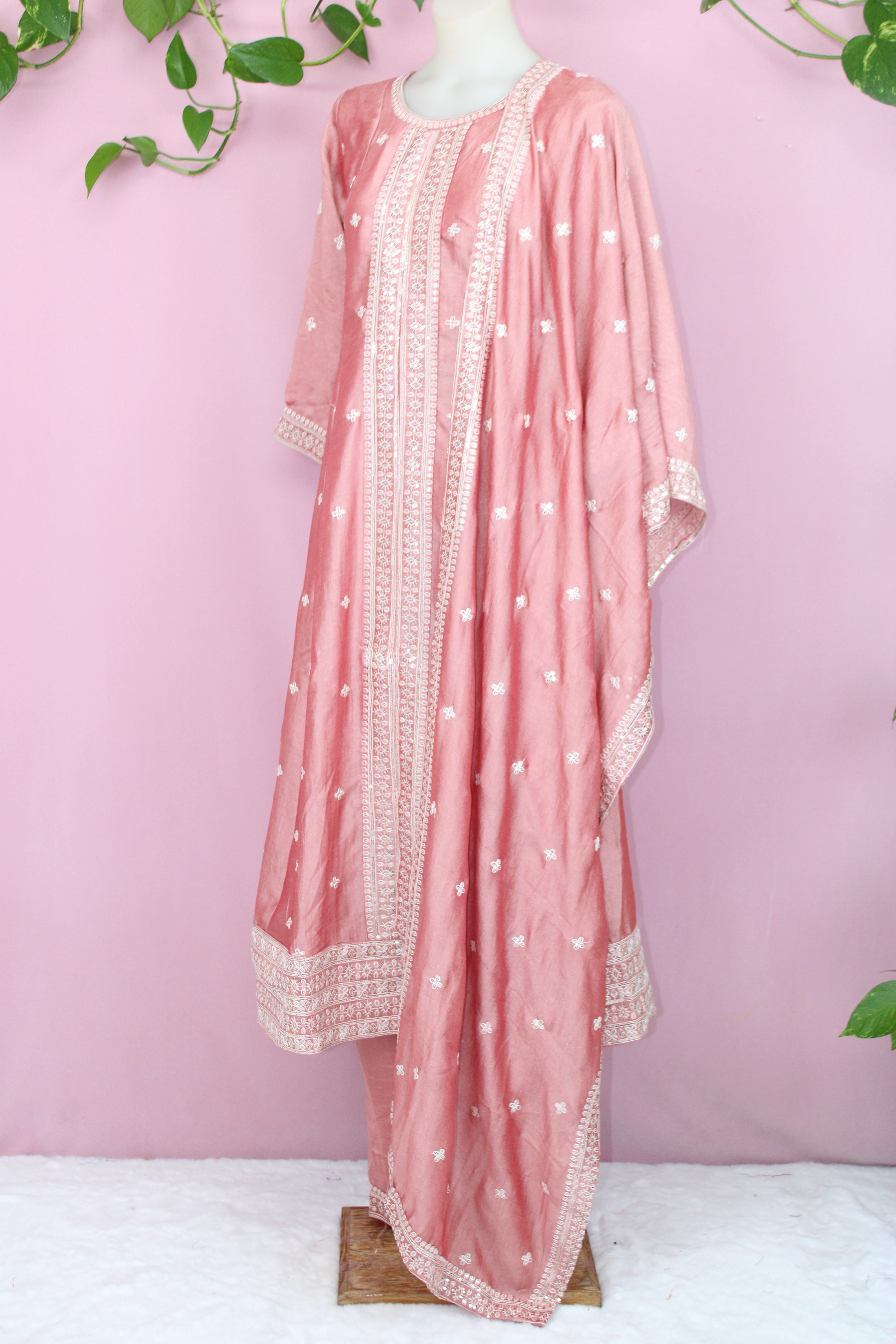 Romika - Vichitra Embroidered Anarkali Suit