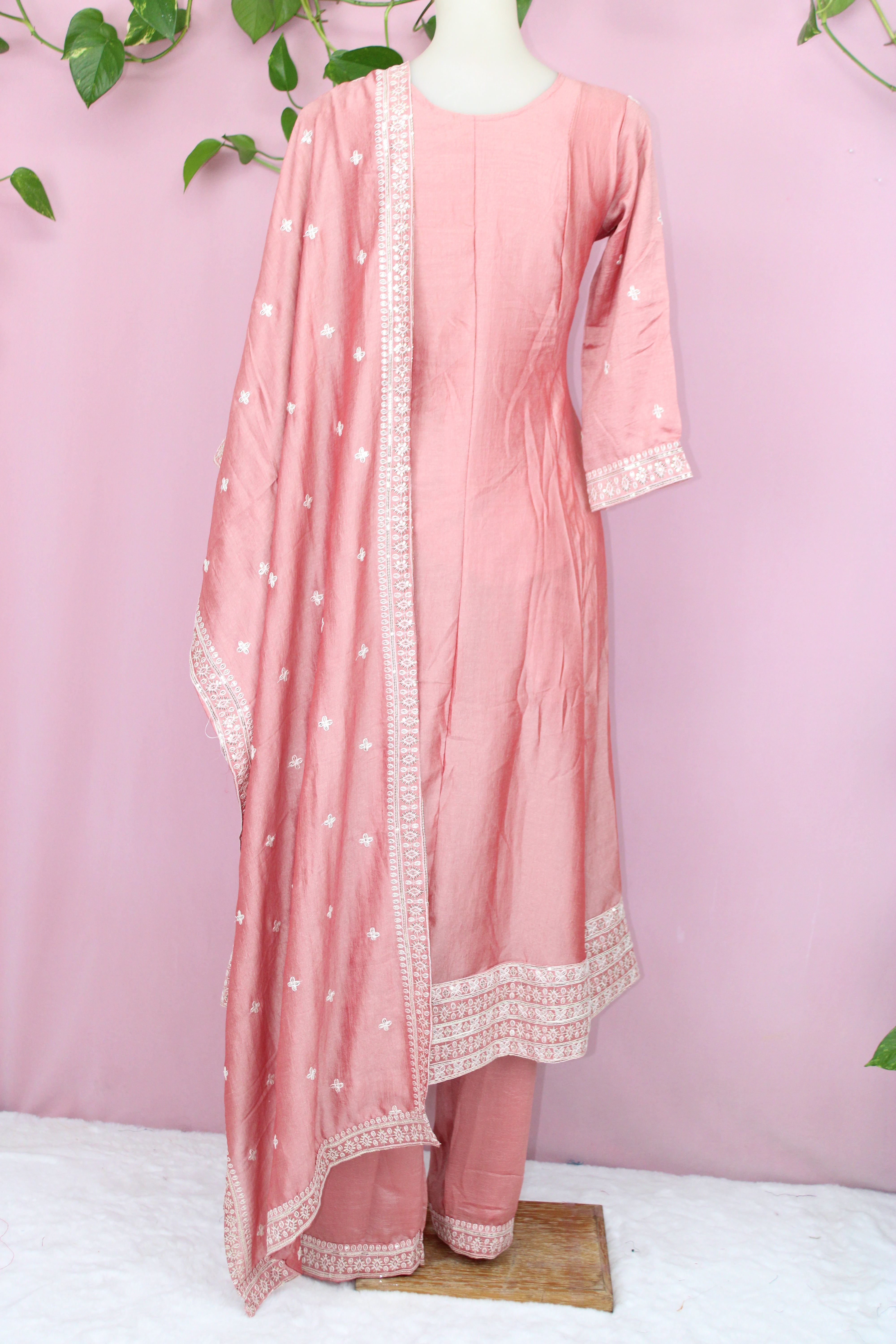 Romika - Vichitra Embroidered Anarkali Suit