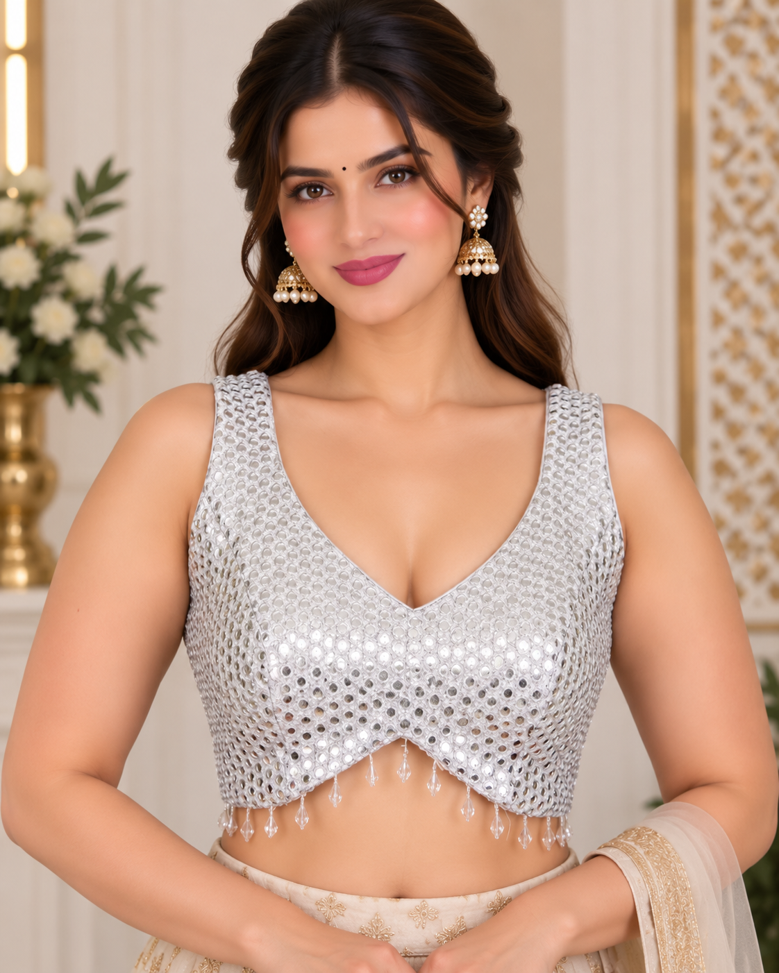 Roopshi - Mirror Work Blouse