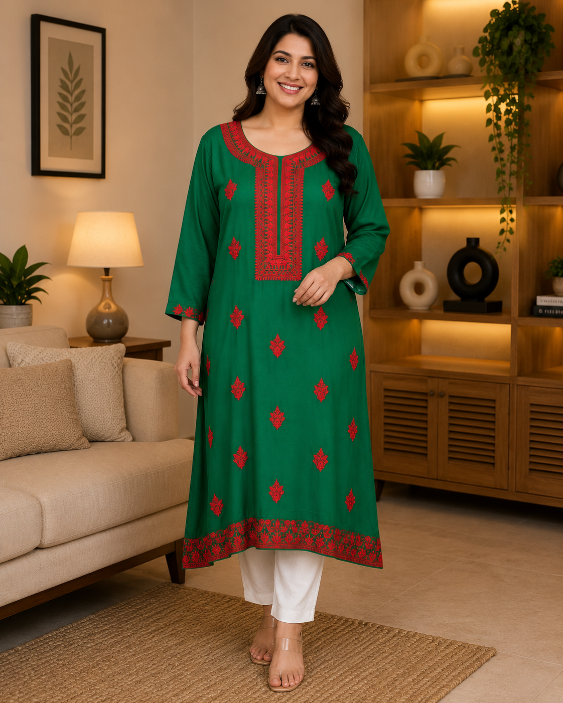 Rosh - Rayon Long Kurti