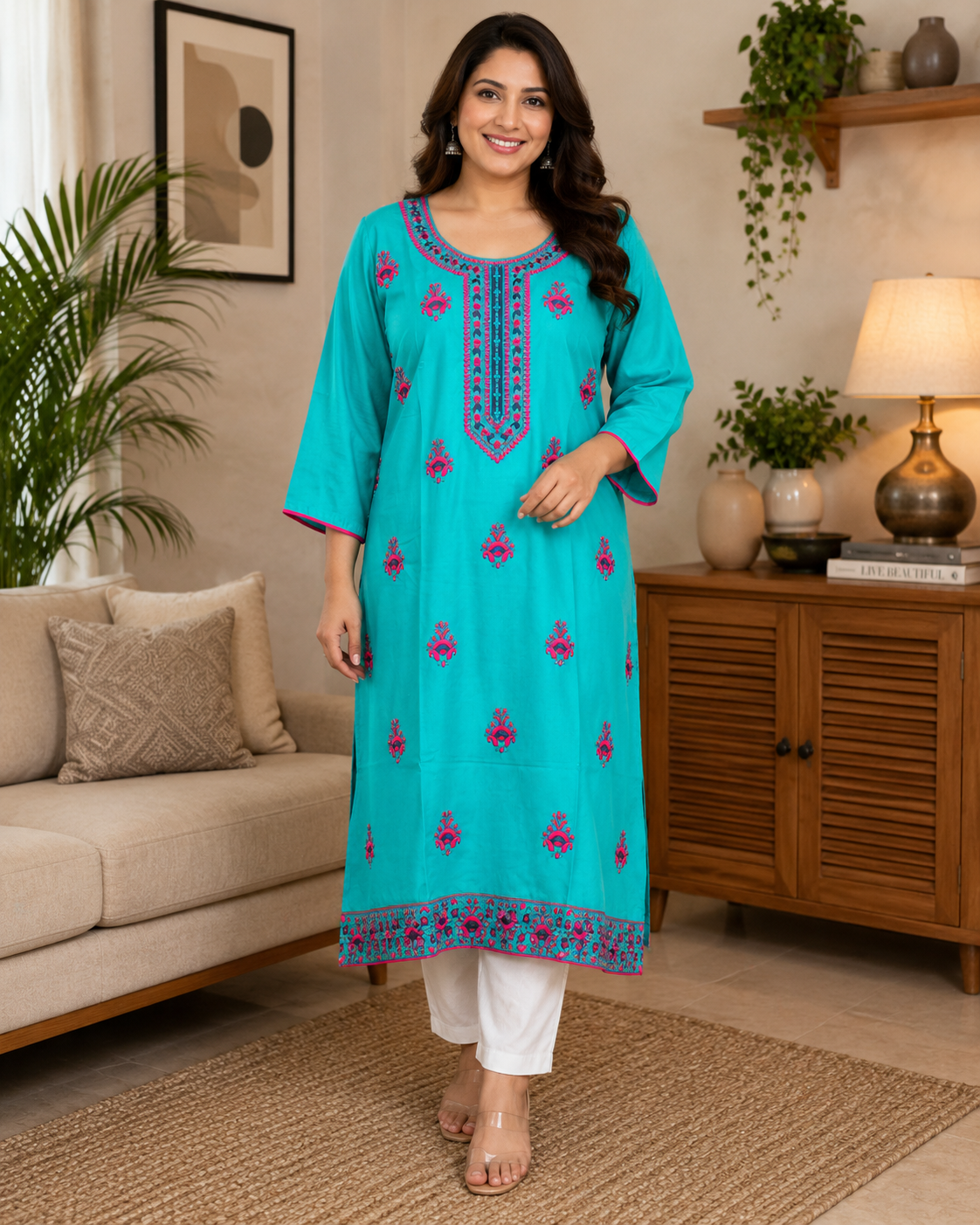 Rosh - Rayon Long Kurti