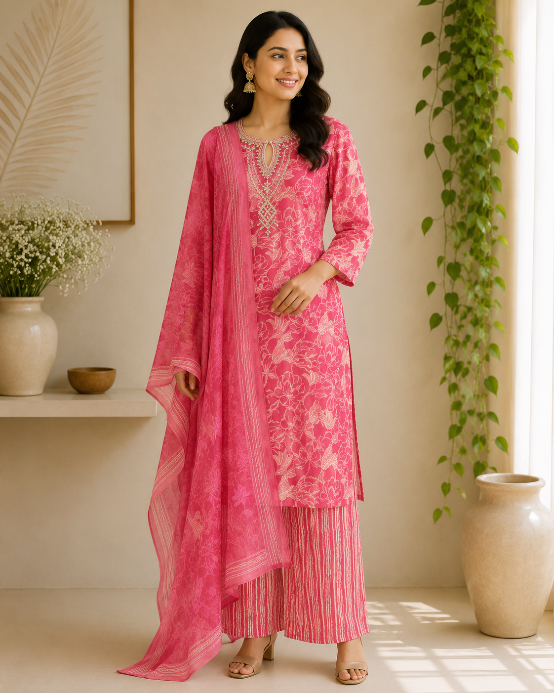 Rosy - Straight Suit