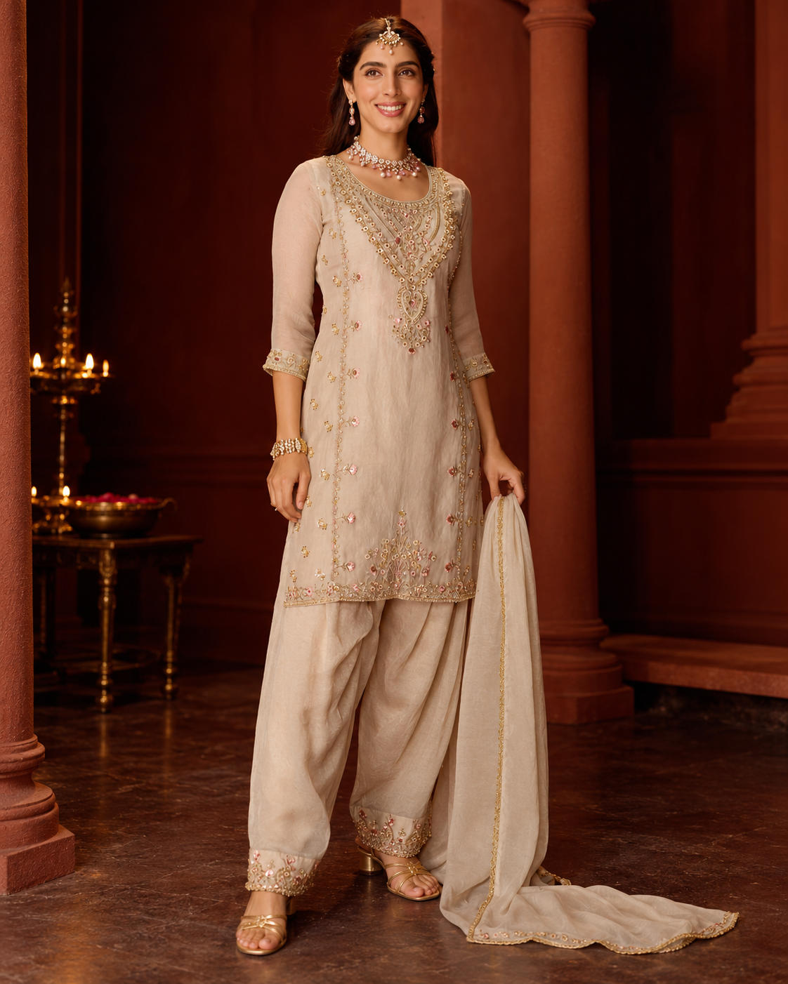 Rozana - Plazo Suit
