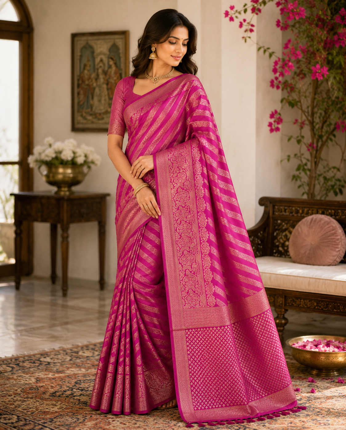 Savitri - Semi Silk Saree