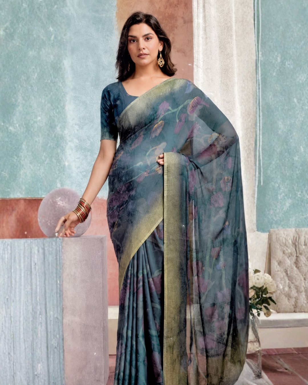 Shikha - Printed Sarees