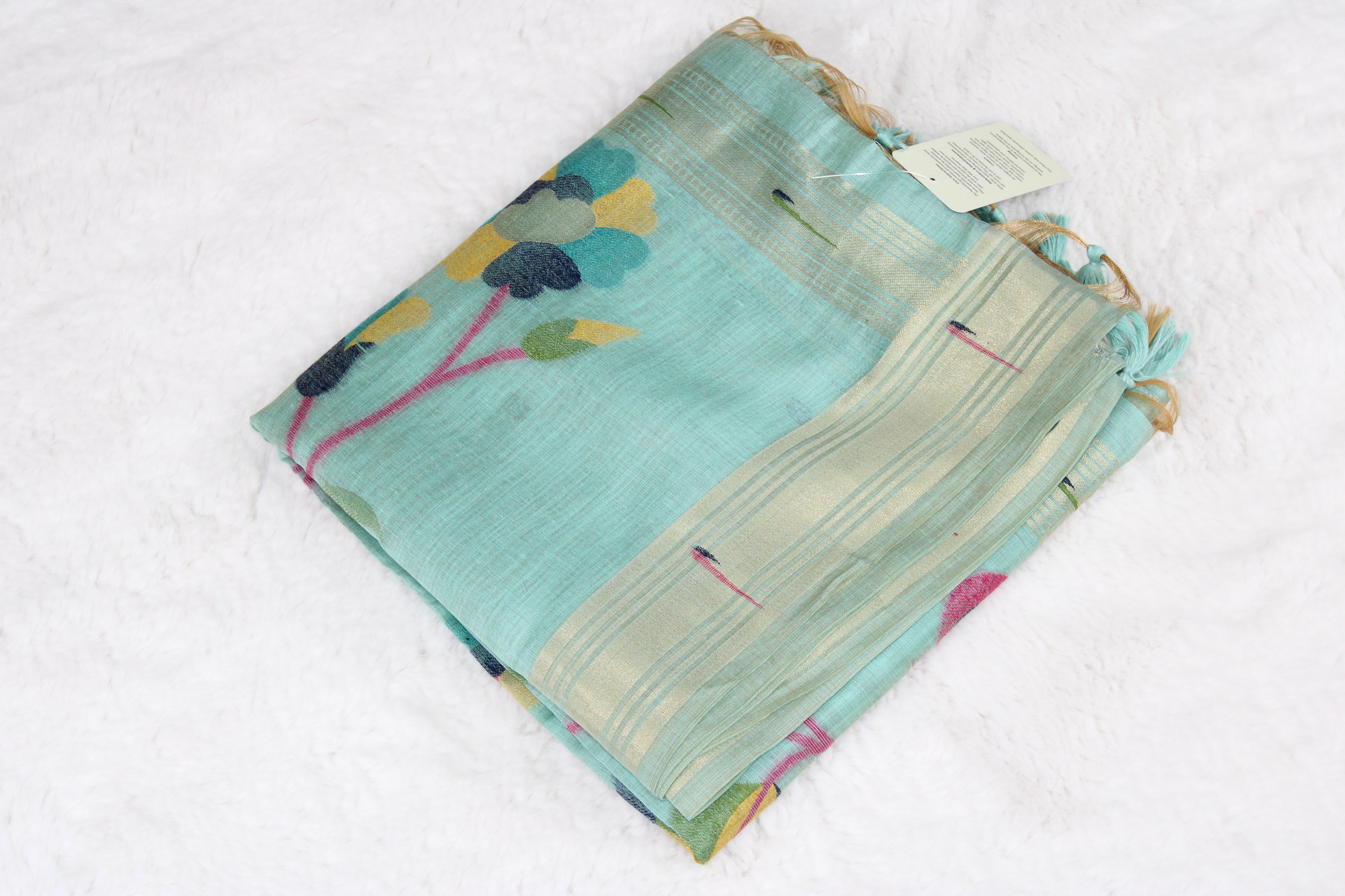 Suhani - Blend Linen Cotton Saree
