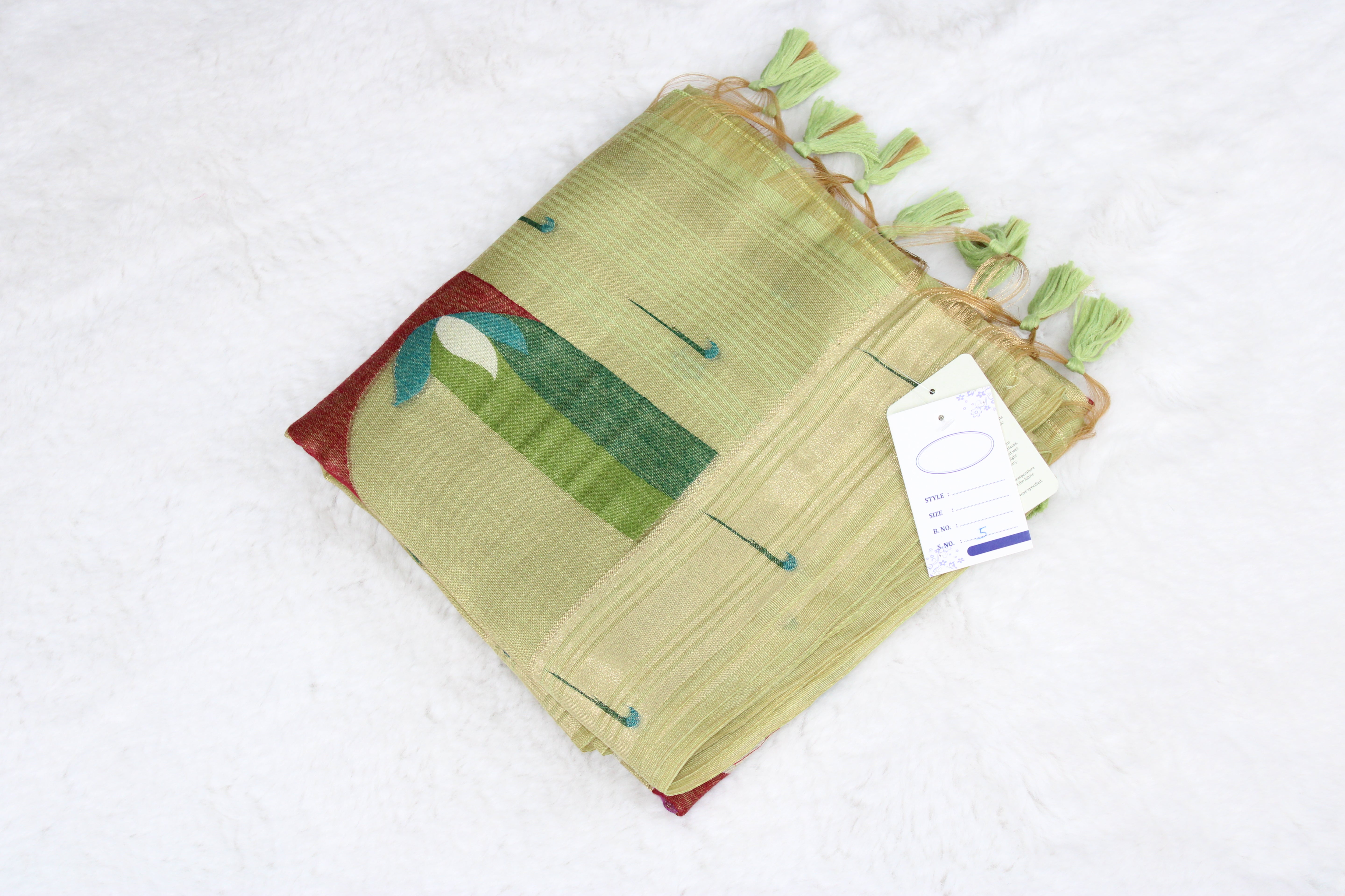 Suhani - Blend Linen Cotton Saree