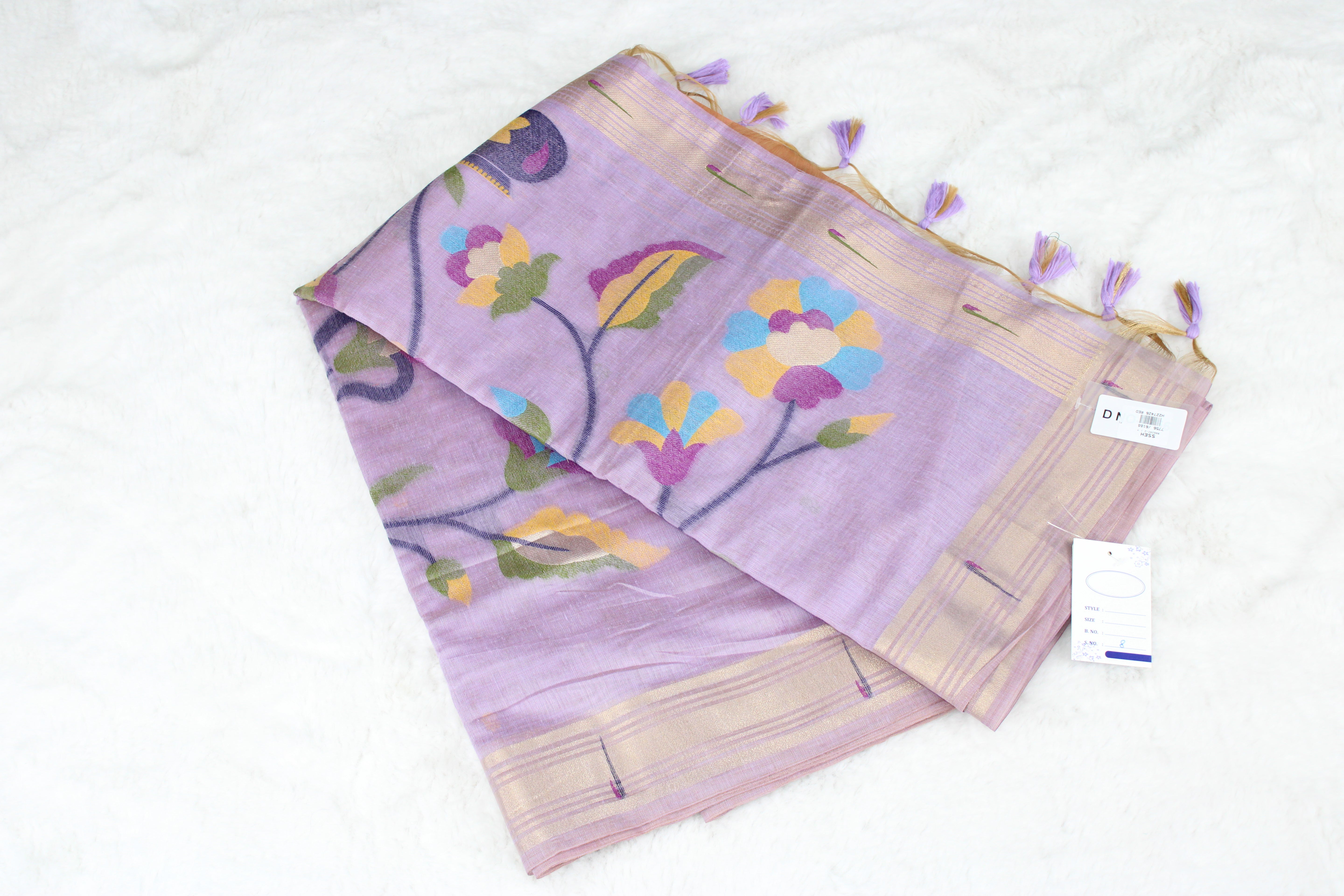 Suhani - Blend Linen Cotton Saree