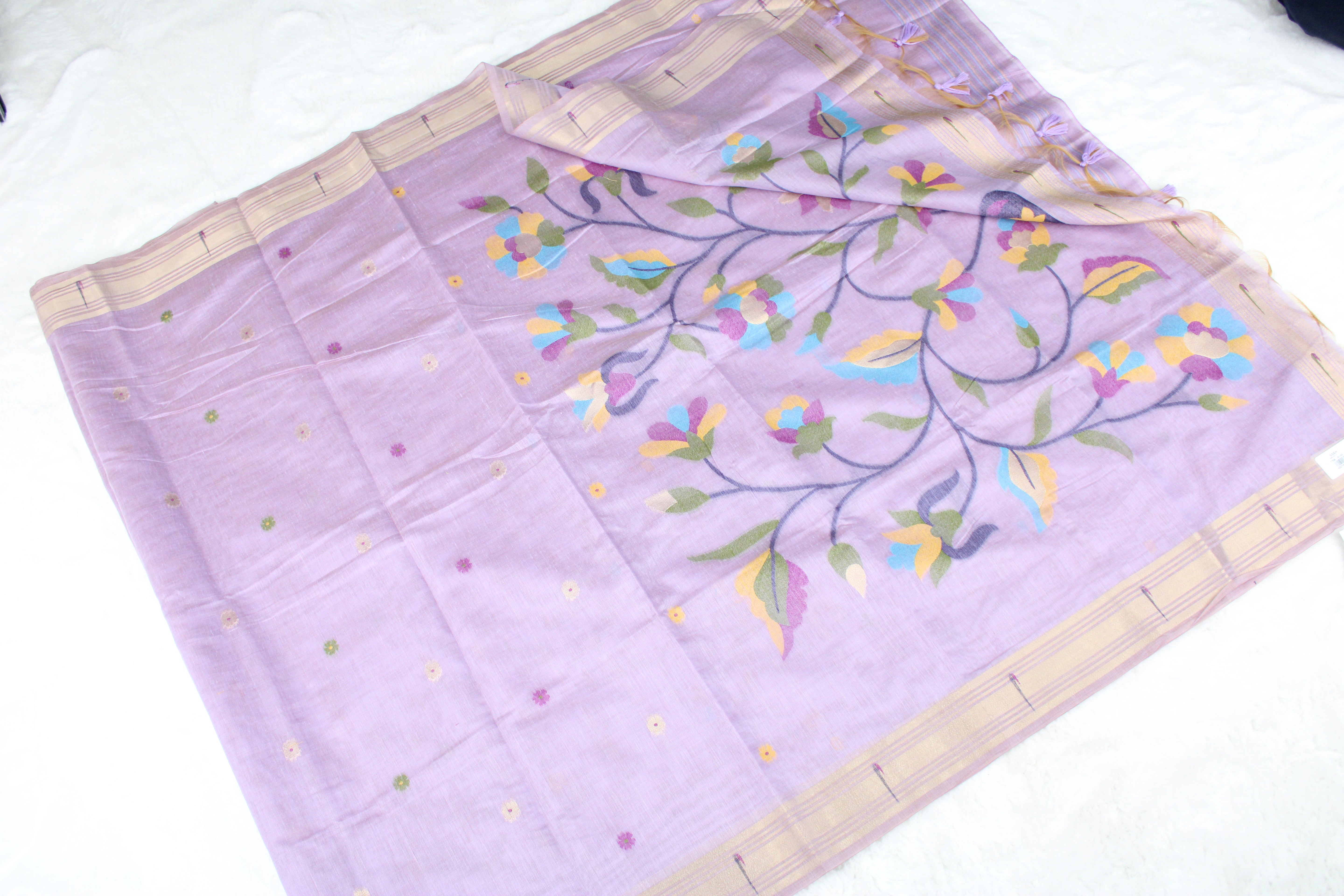 Suhani - Blend Linen Cotton Saree