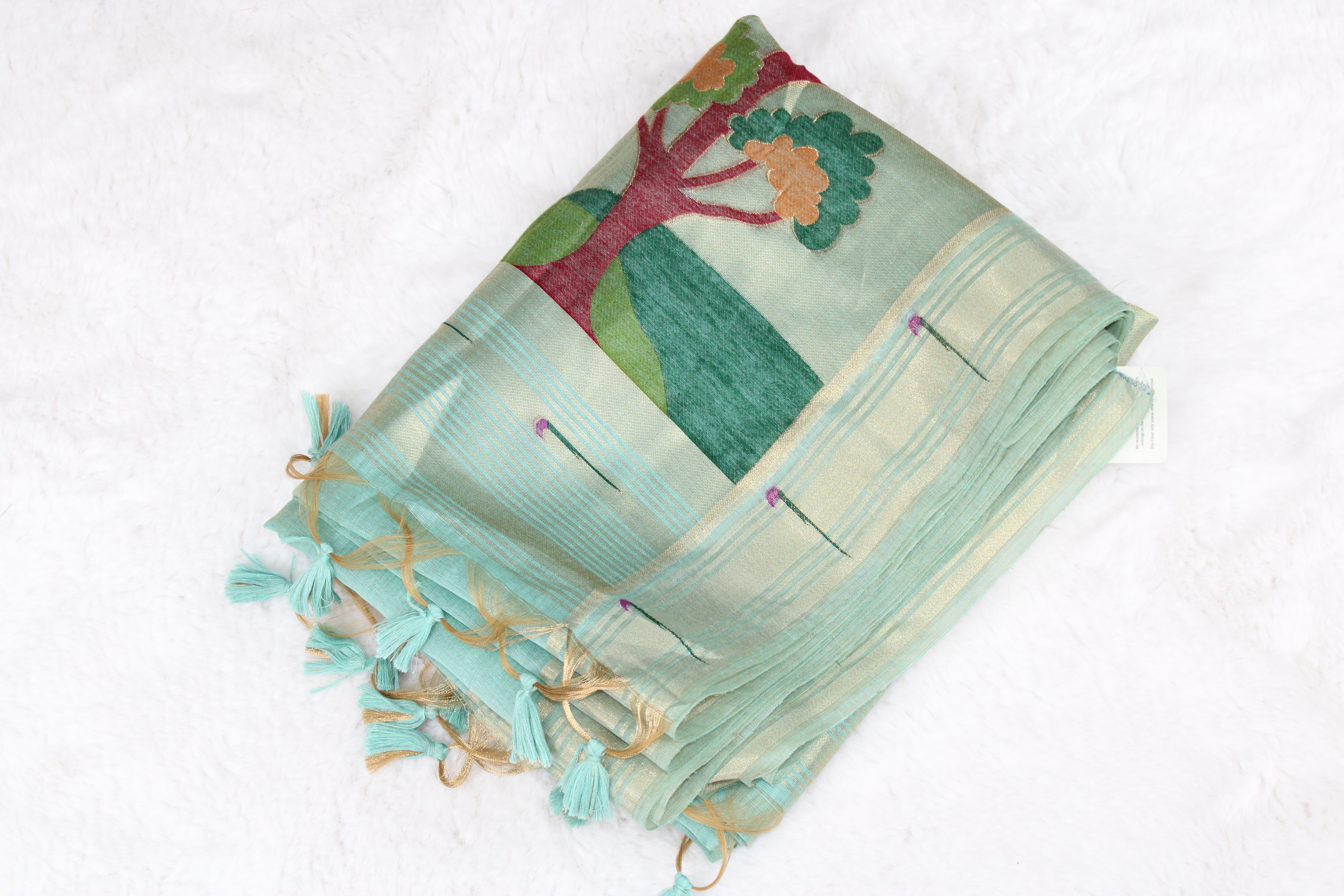 Suhani - Blend Linen Cotton Saree