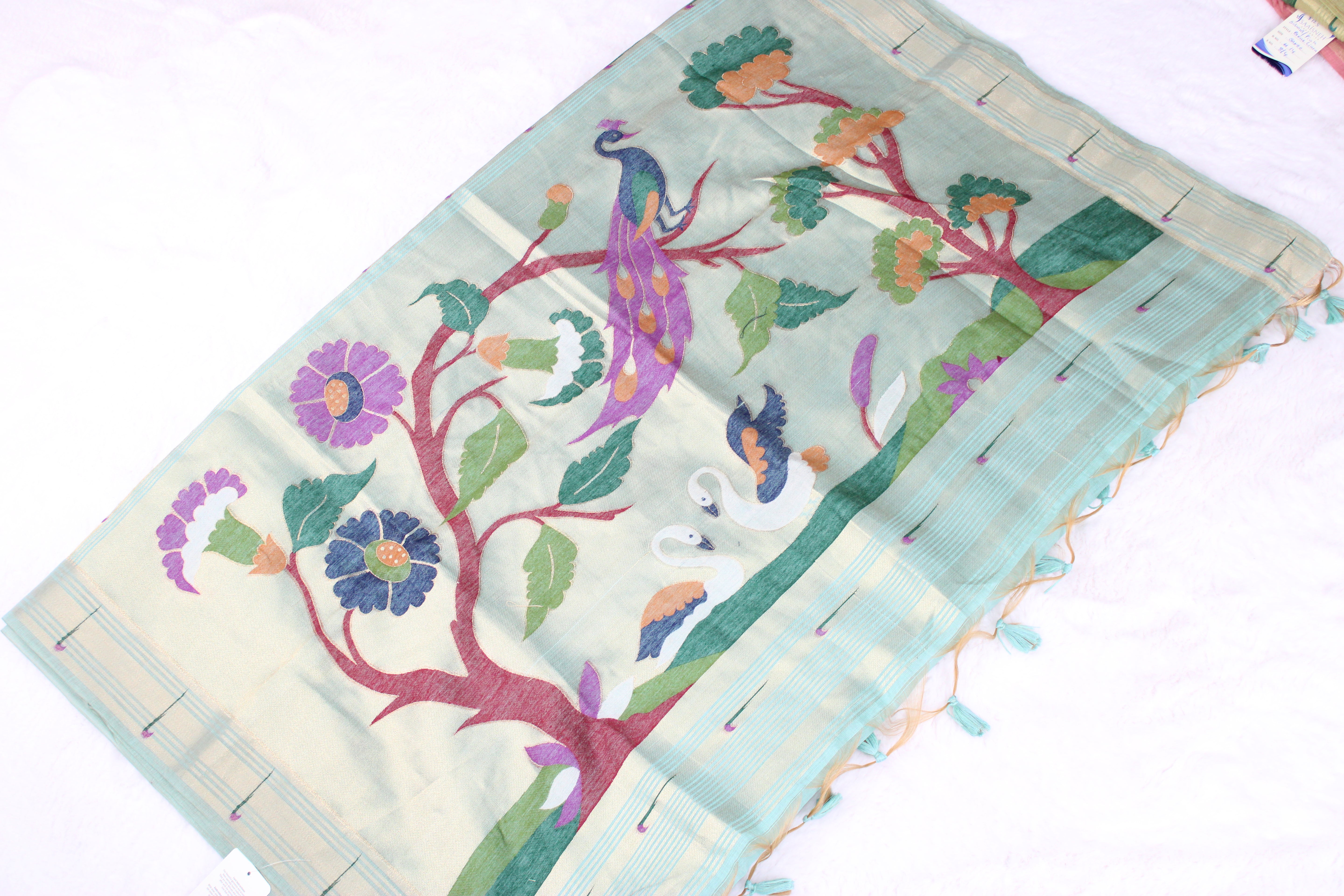 Suhani - Blend Linen Cotton Saree