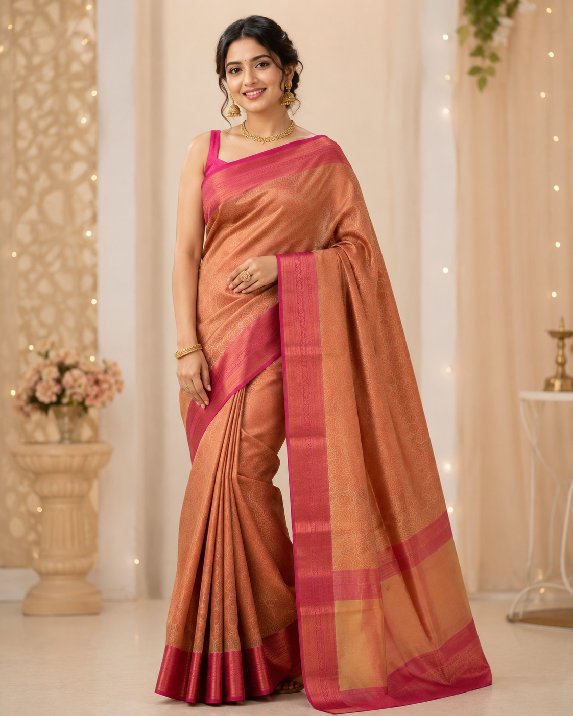 Turvi - Kora Silk Saree