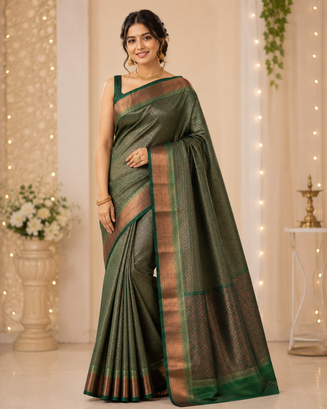 Turvi - Kora Silk Saree