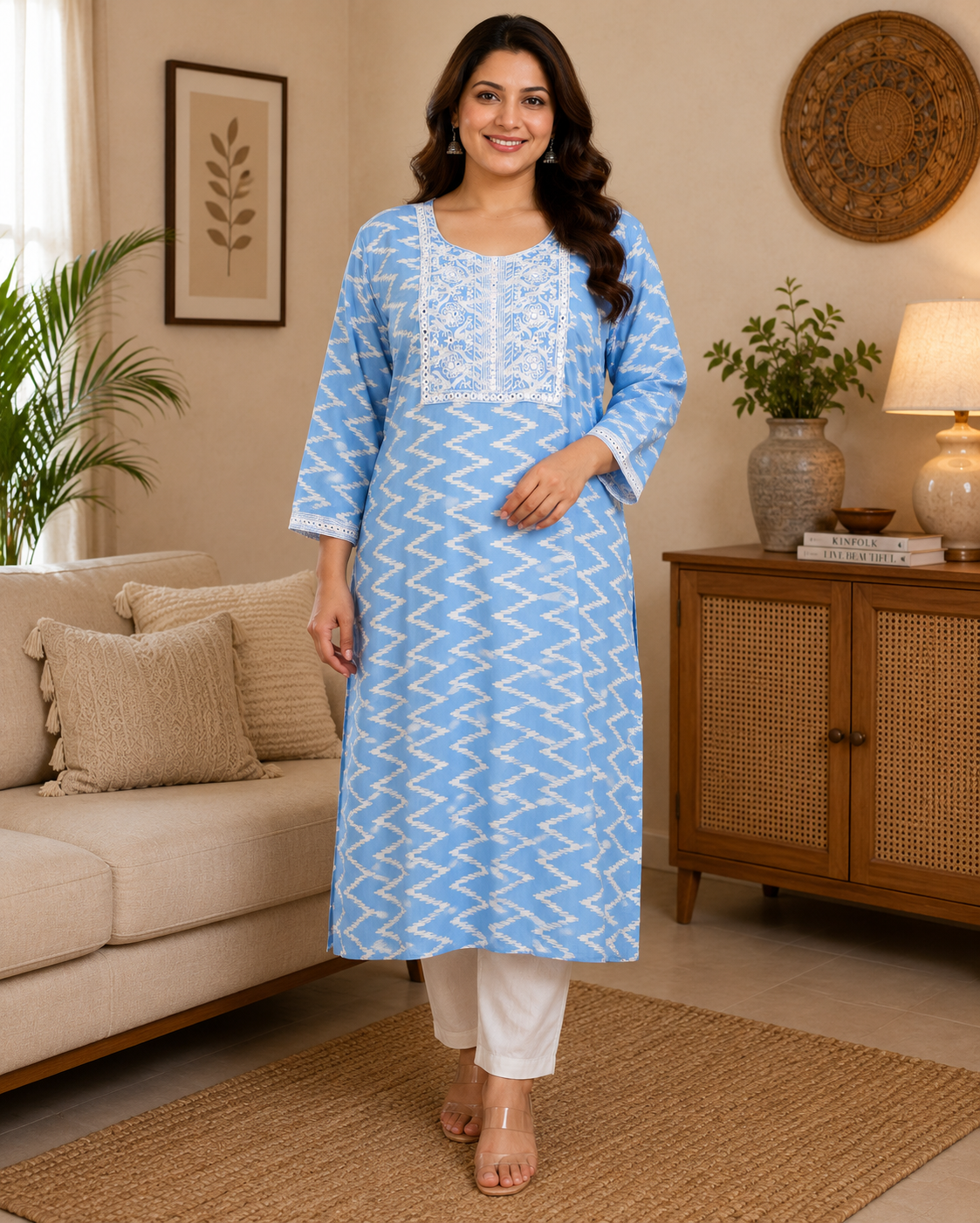 Tushi - Cotton Long Kurti