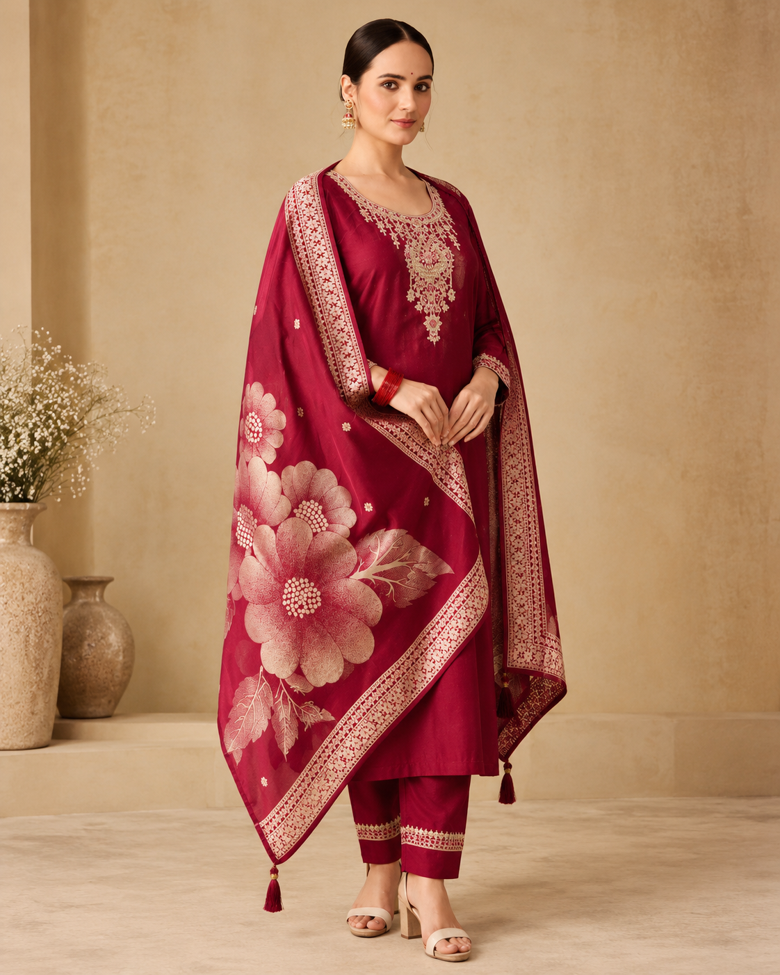 Vasudha - Straight Suit