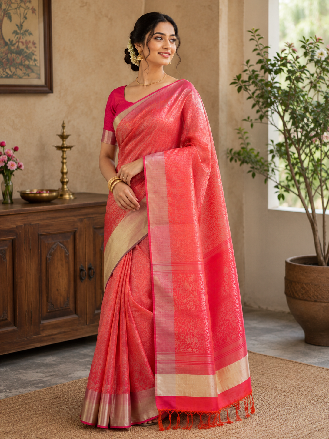 Yamini - Pure Silk Handloom saree