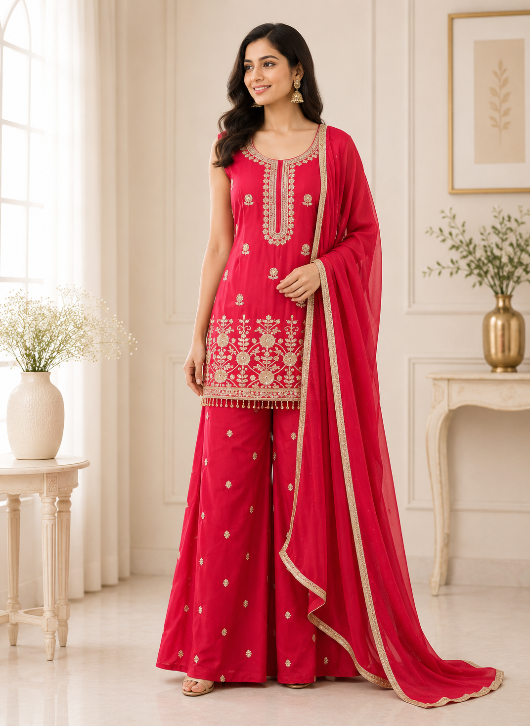 Zaina - Chinnon Plazo Set