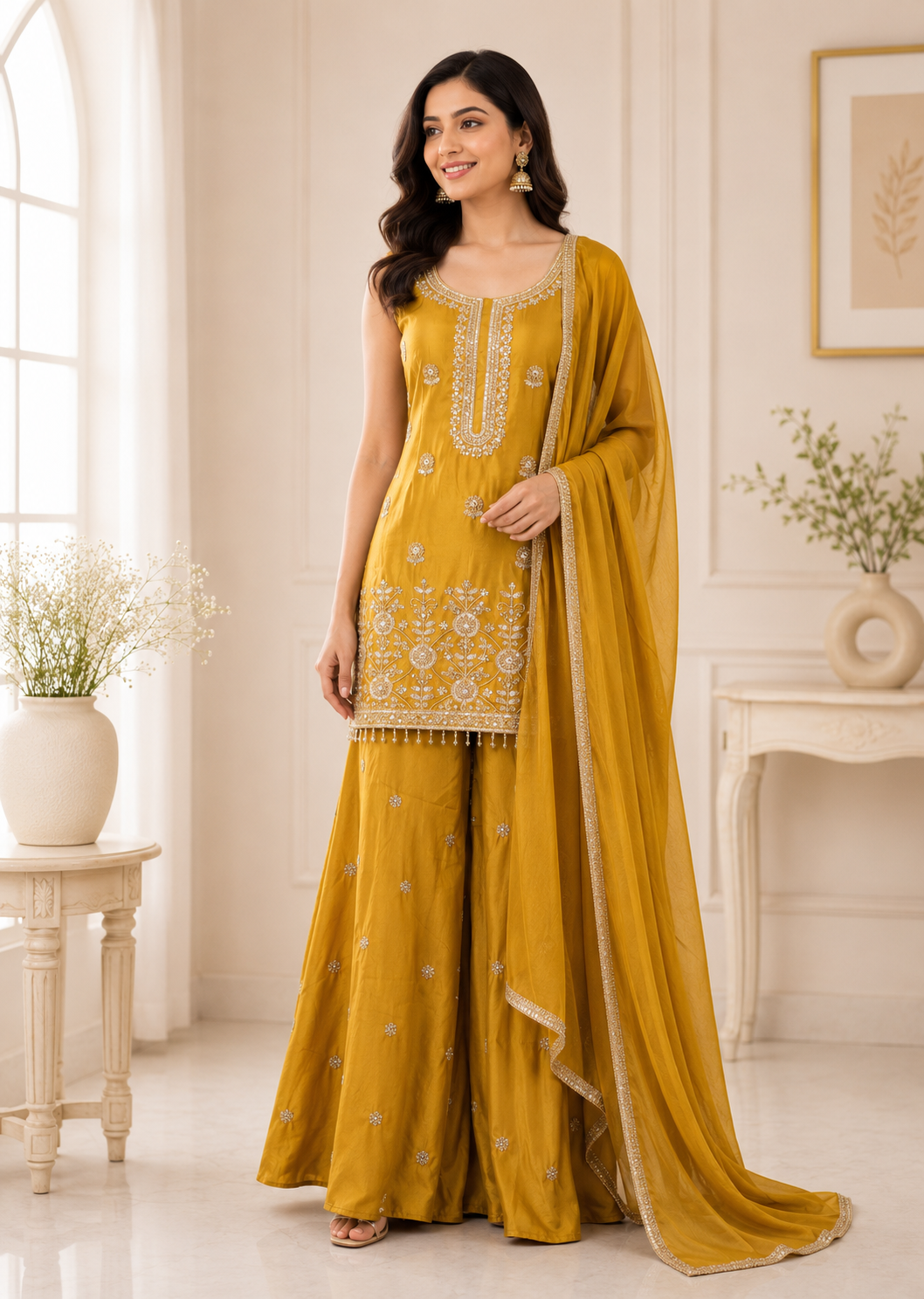 Zaina - Chinnon Plazo Set