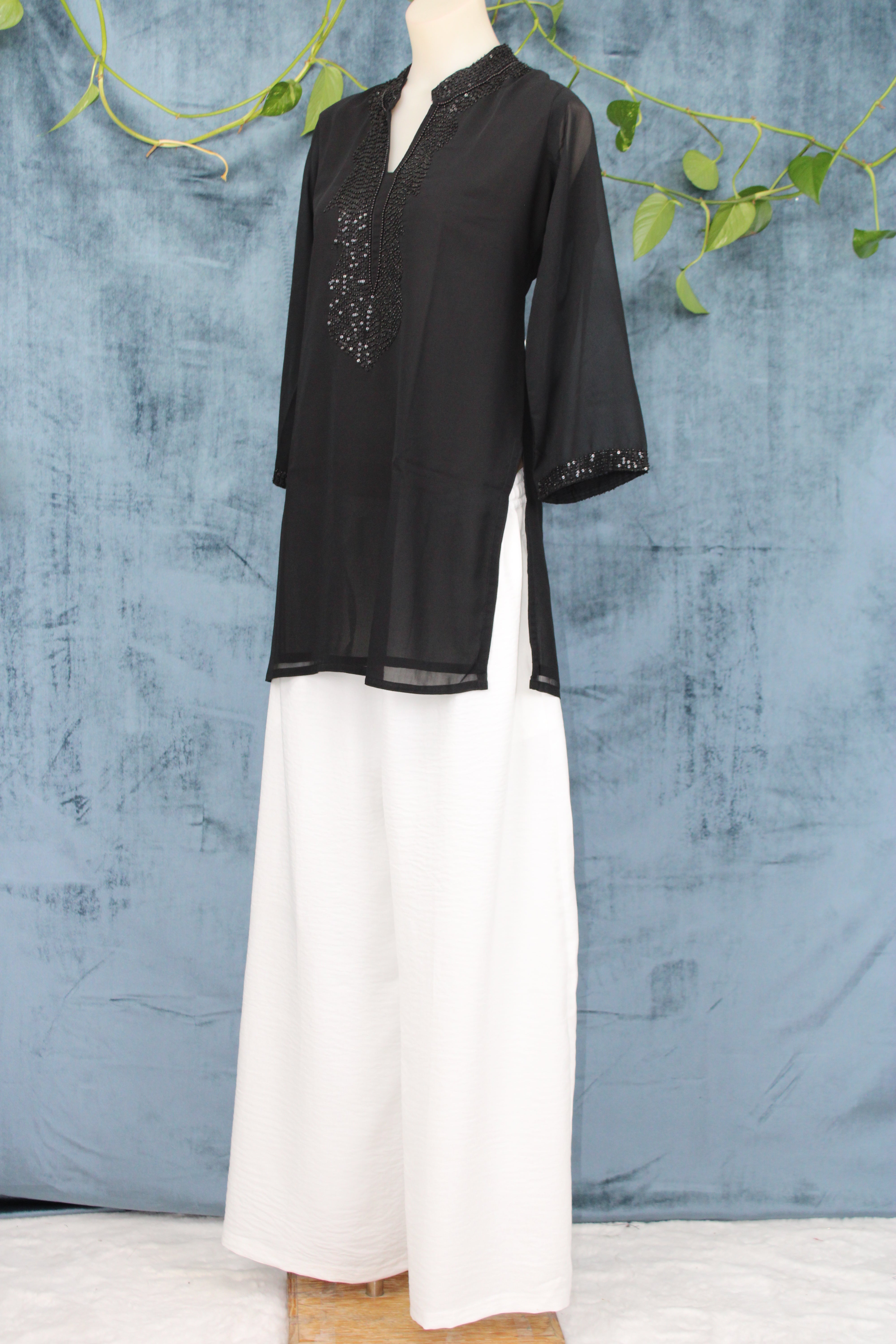 Zeba - Georgette Short Kurti