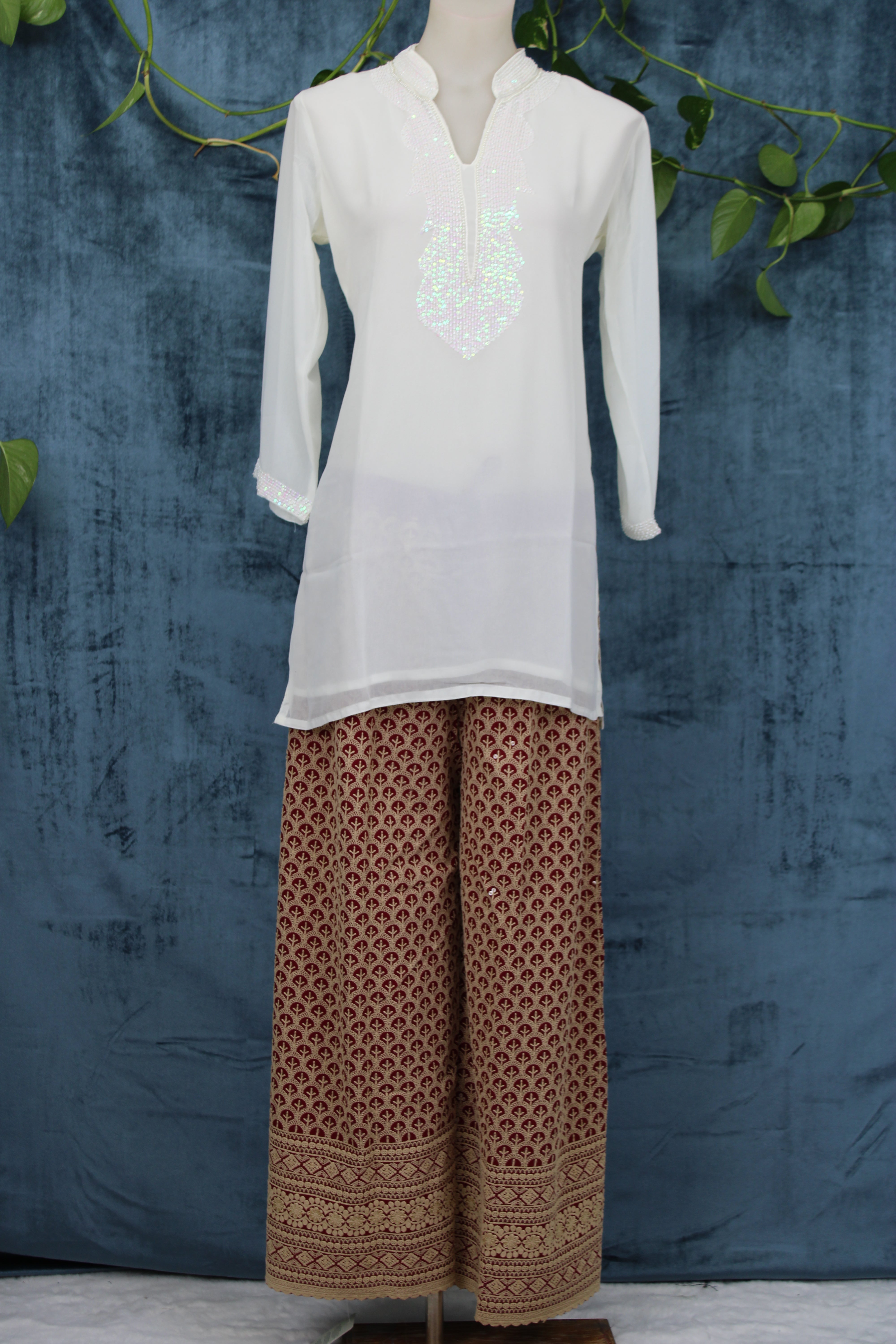 Zeba - Georgette Short Kurti