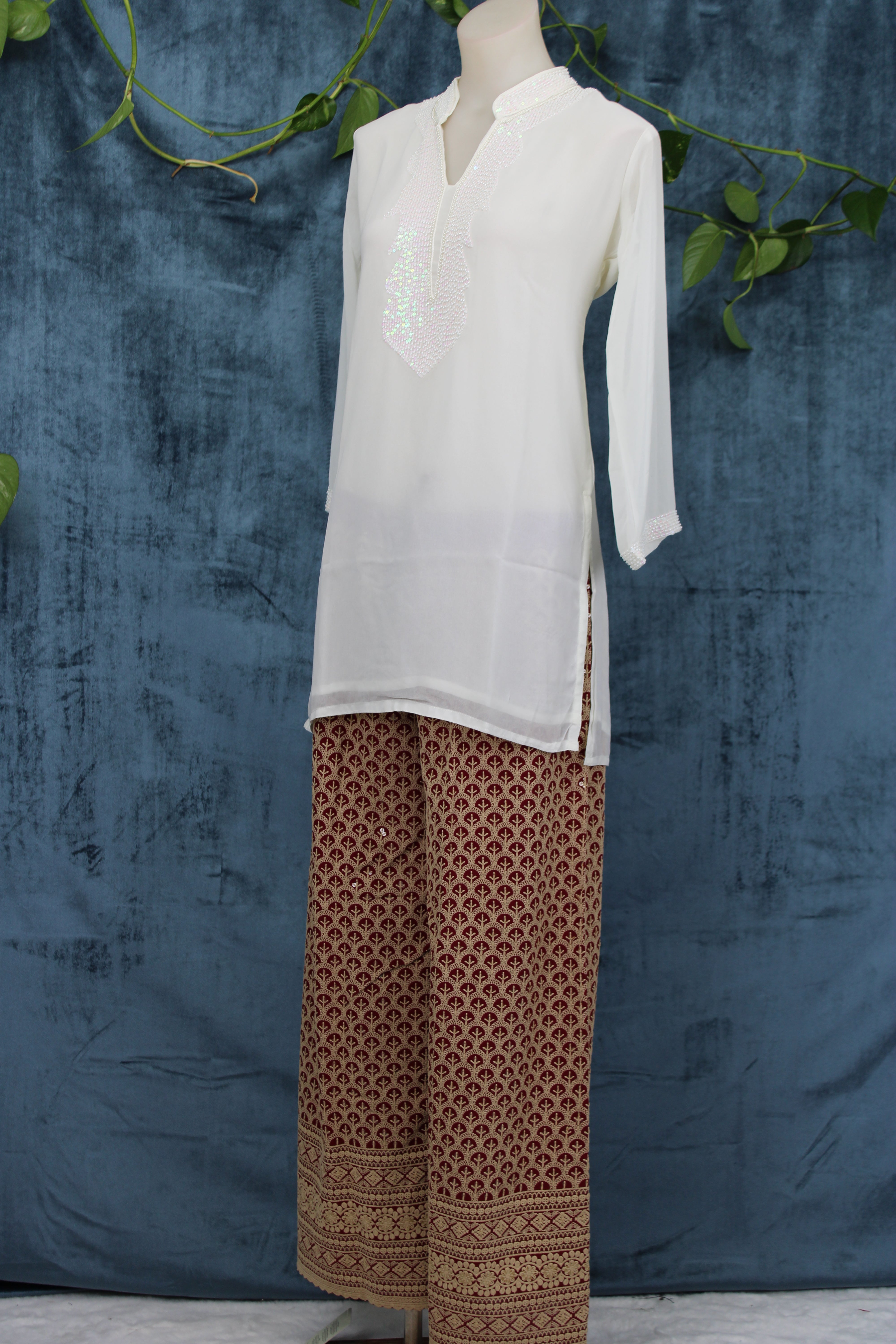 Zeba - Georgette Short Kurti
