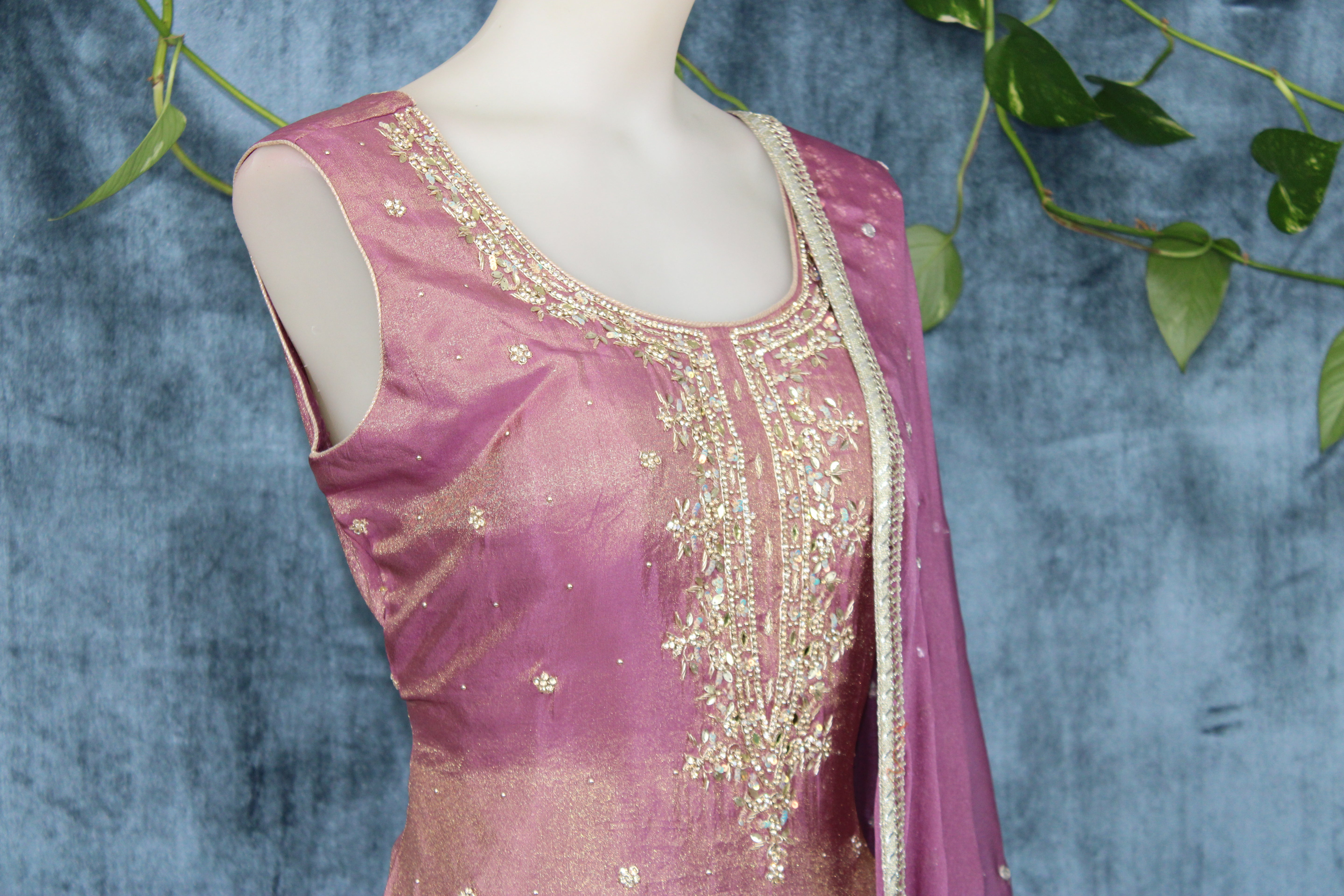 Ziya - Tissue Sharara Set