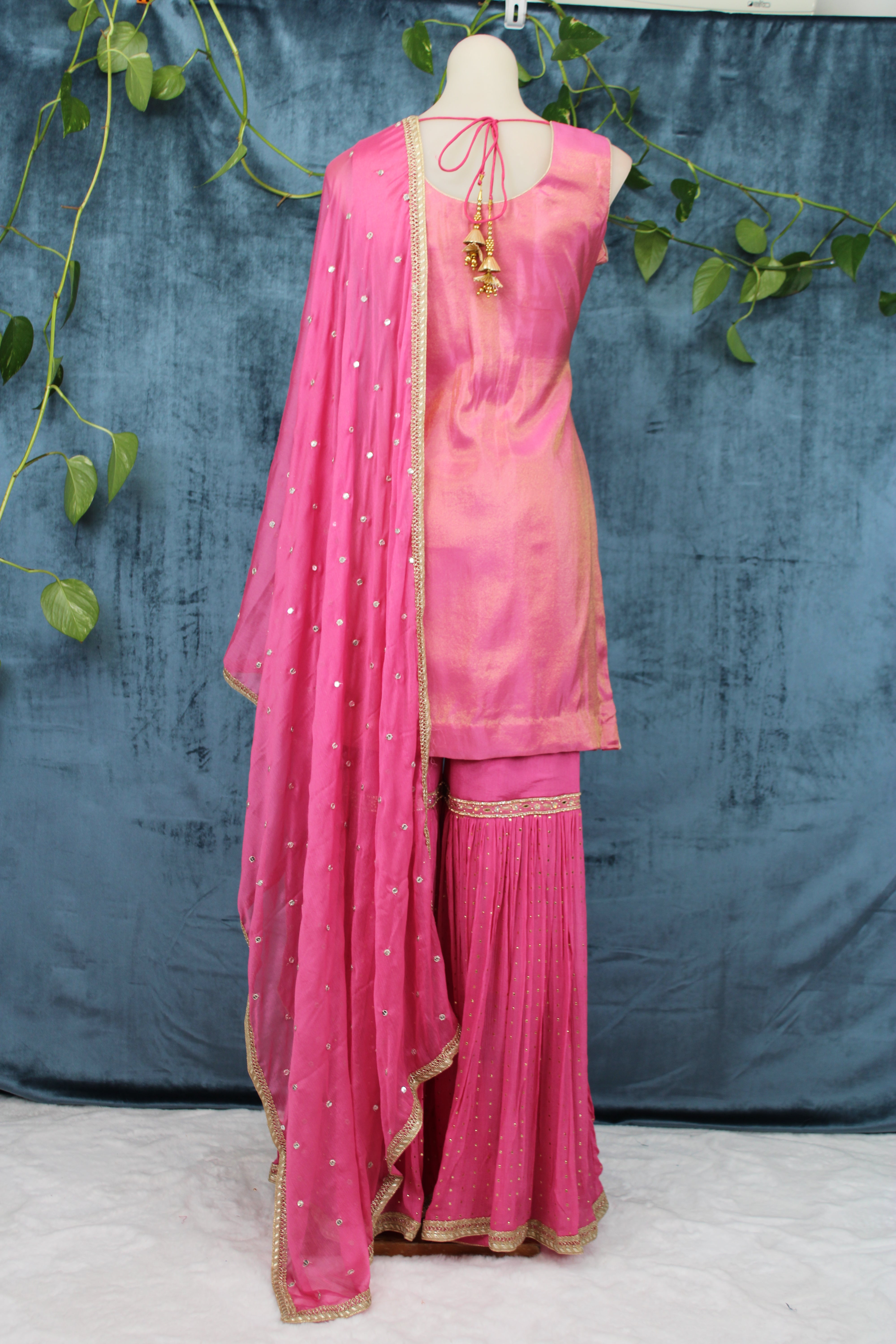 Ziya - Tissue Sharara Set