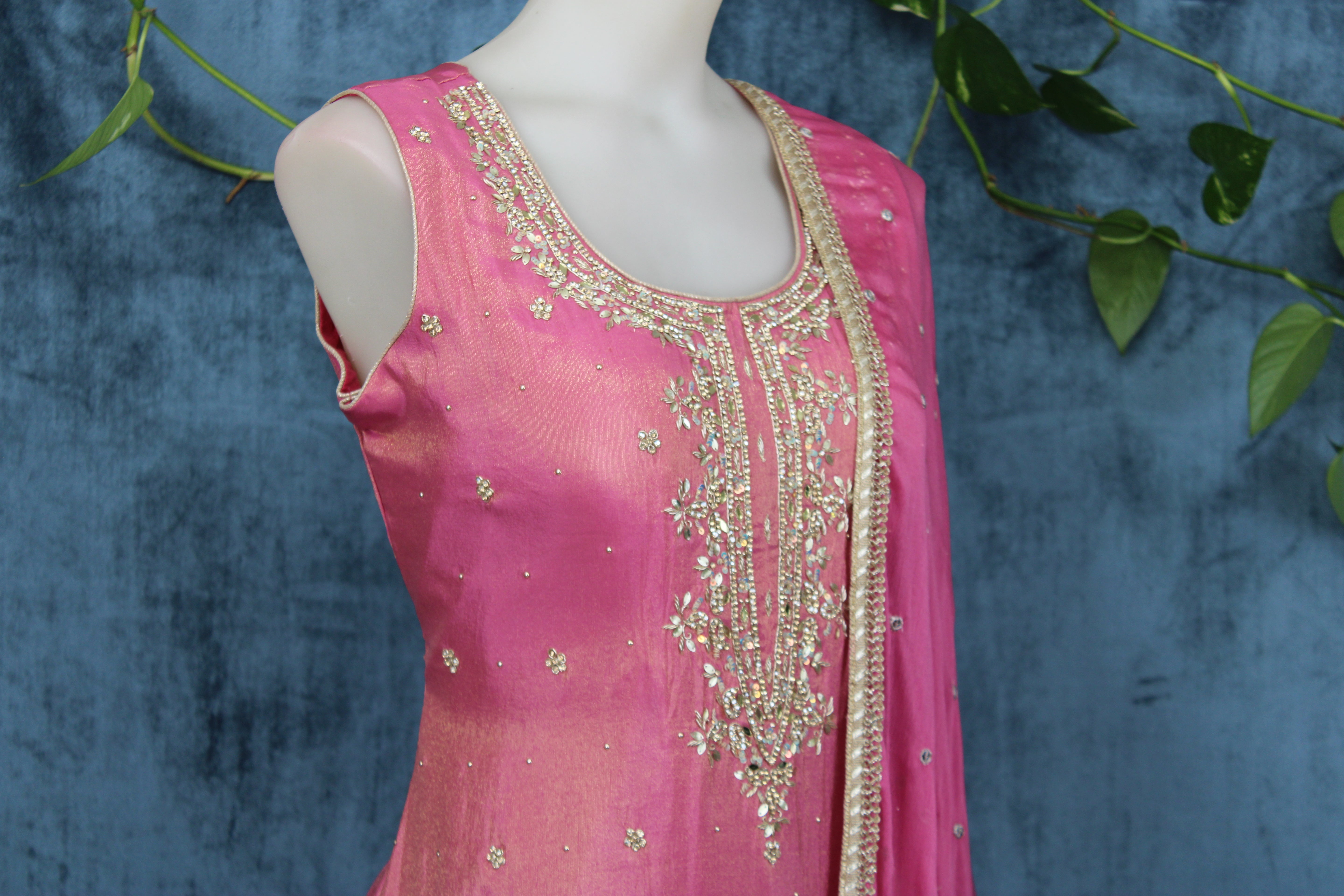 Ziya - Tissue Sharara Set