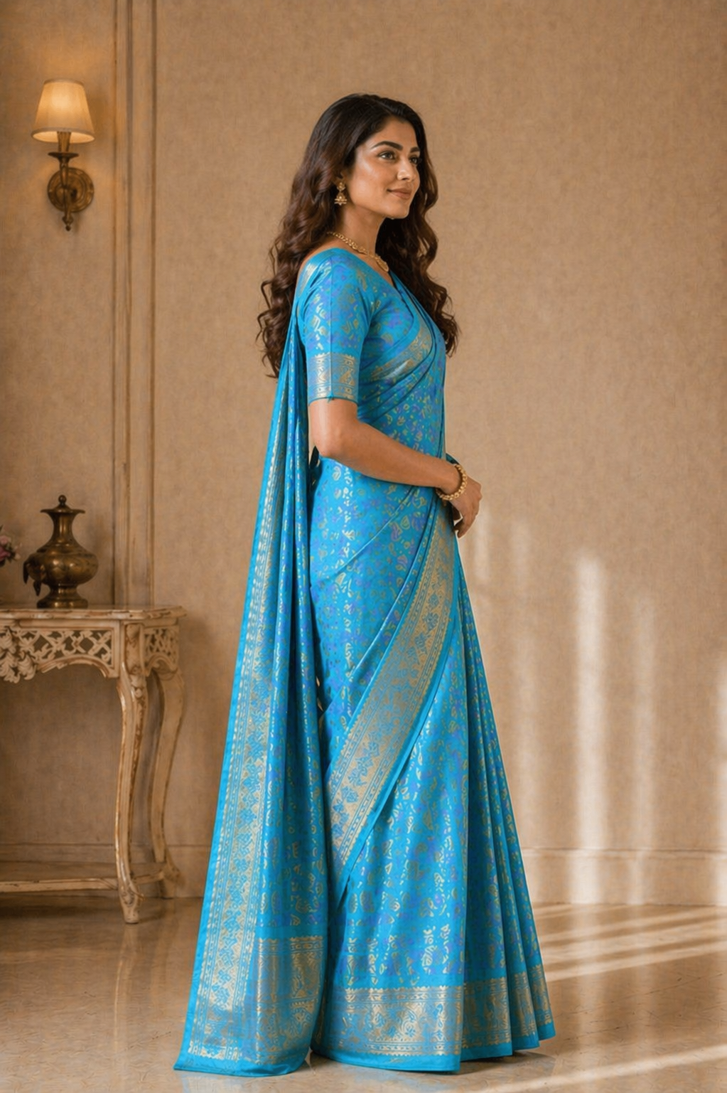 Tanja - Semi Silk Saree