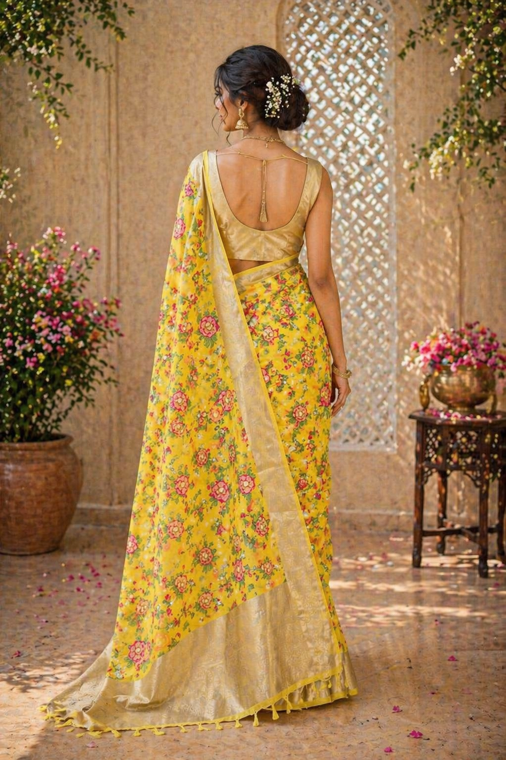 Rashmi - Embroidered Saree
