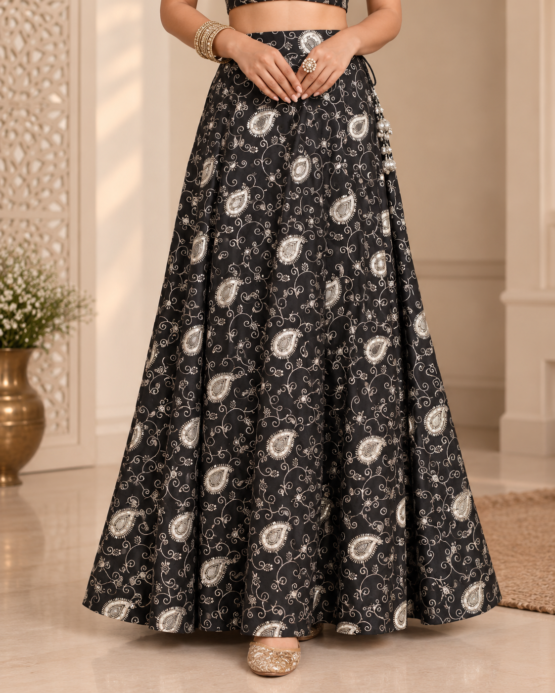 Emily - Georgette Lehenga