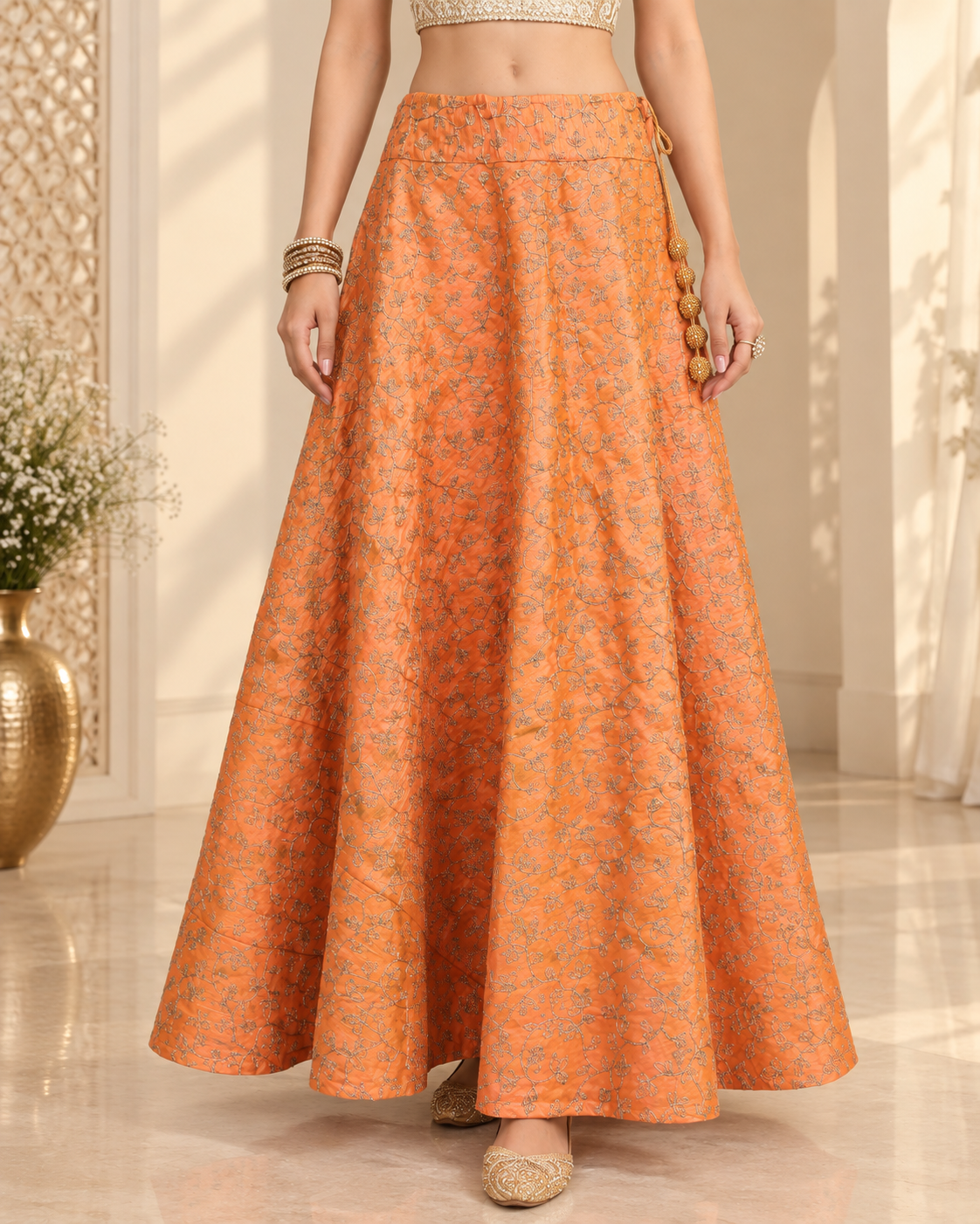 Soi -  Silk Lehenga
